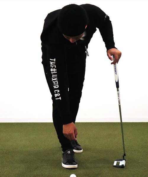 LUXE/R GOLF(ラグジュ ゴルフ)の「(RM)【LUXE/R GOLF】スウェット×フリース スタンド ZIPパーカー(パーカー・メンズ・ブラック/ライトグレー/オフホワイト・M/L/XL)」の7枚目の写真