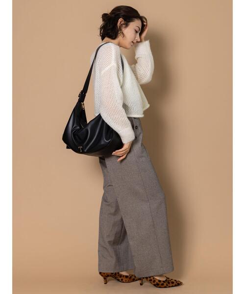 Te chichi(テチチ)の「キャットヤーンメッシュニット(ニット/セーター・レディース・オフホワイト/ブルー/グレー・F)」の15枚目の写真