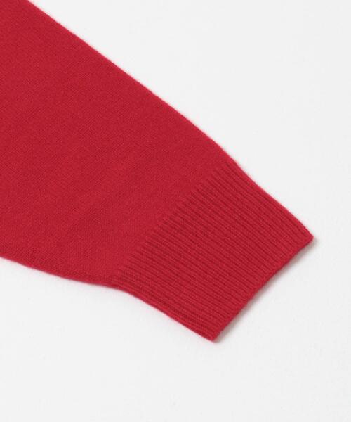 URBAN RESEARCH(アーバンリサーチ)の「カシミヤ強縮クルーネックニット(ニット/セーター・レディース・ベージュ/ライトグレー/チャコールグレー/レッド・FREE)」の14枚目の写真