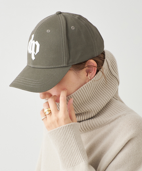 Deuxieme Classe（ドゥーズィエムクラス）の「【DARKPARK/ダークパーク】EMBROIDERED BASEBALL CAP（ハット・レディース・カーキ・FREE）」の2枚目の写真