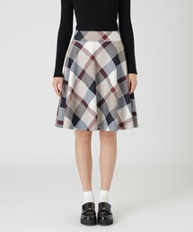 ♡新品♡ブルーレーベルクレストブリッジスカート クレストブリッジチェックライトクロッシングツイルスカート（スカート