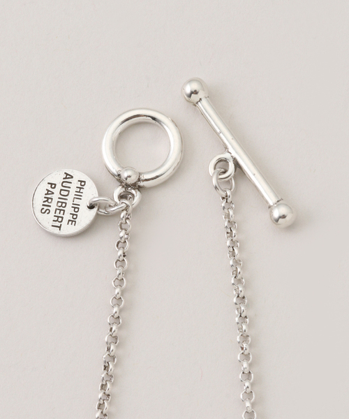 IENA（イエナ）の「PHILIPPE AUDIBERT/フィリップ・オーディベール CO6014 Wilna necklace ネックレス（ネックレス・レディース・シルバー・FREE）」の4枚目の写真