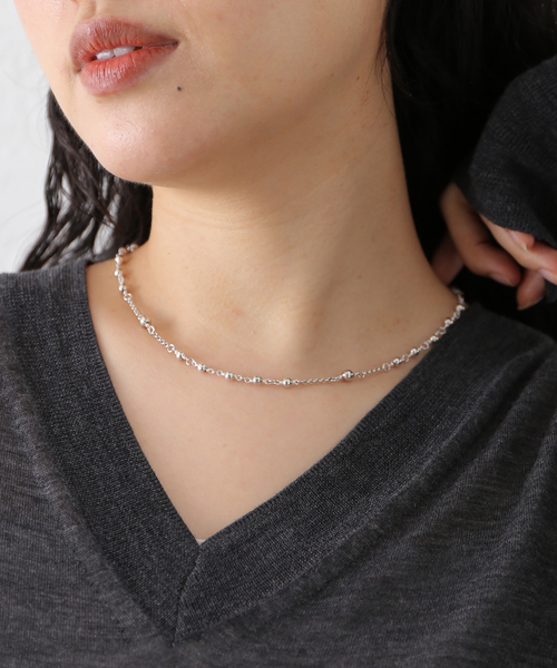 IENA（イエナ）の「PHILIPPE AUDIBERT/フィリップ・オーディベール CO6014 Wilna necklace ネックレス（ネックレス・レディース・シルバー・FREE）」の8枚目の写真