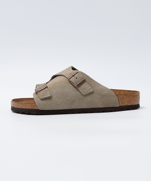 BIRKENSTOCK（ビルケンシュトック）の「BIRKENSTOCK: SUEDE ZURICH（サンダル・メンズ・ベージュ・40/42/43）」の2枚目の写真