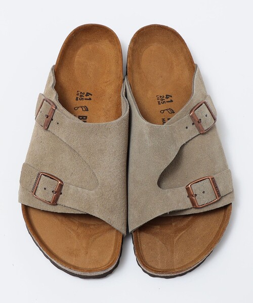 BIRKENSTOCK（ビルケンシュトック）の「BIRKENSTOCK: SUEDE ZURICH（サンダル・メンズ・ベージュ・40/42/43）」の5枚目の写真