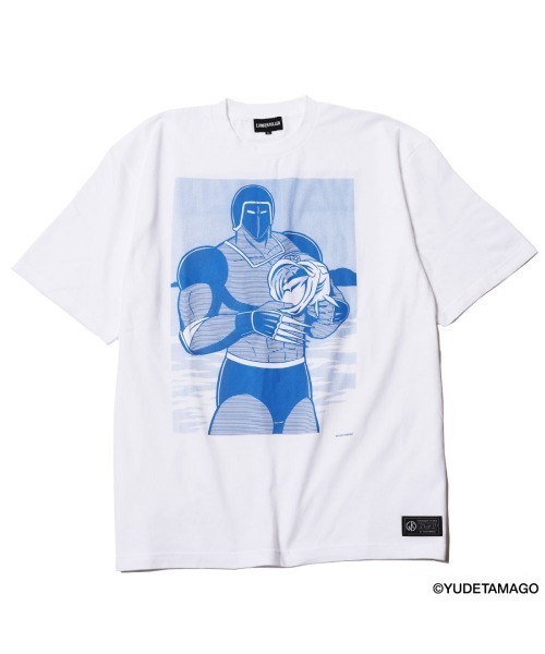 LUNKER KILLER(ランカーキラー)の「"WARSMAN with BASS" BIG-Tee(Tシャツ/カットソー・メンズ・ブラック×ブルー/ホワイト×ブルー・M/L/XL)」の2枚目の写真