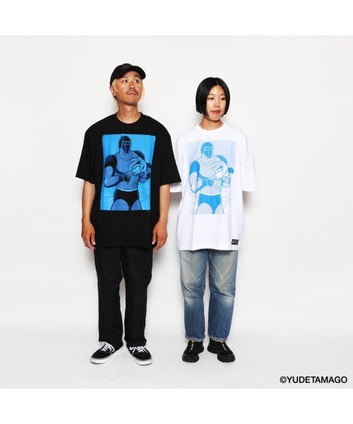 LUNKER KILLER(ランカーキラー)の「"WARSMAN with BASS" BIG-Tee(Tシャツ/カットソー・メンズ・ブラック×ブルー/ホワイト×ブルー・M/L/XL)」の8枚目の写真