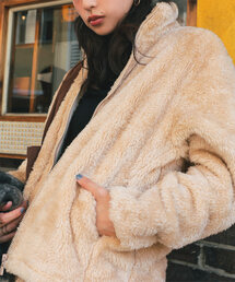 ブルゾン（ベージュ系・フェイクファー）ファッション通販 - ZOZOTOWN