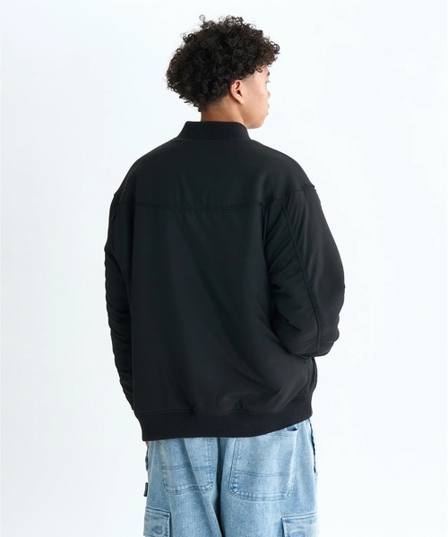 DC SHOES(ディーシーシューズ)の「25 REVERSIBLE STAND/DCリバーシブルボアスタンドブルゾン(その他アウター・メンズ・ホワイト×ブラック/ベージュ系その他/ブラック×ホワイト・X-LARGE/SMALL/LARGE/MEDIUM)」の9枚目の写真