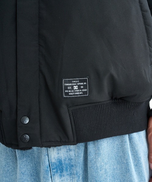 DC SHOES(ディーシーシューズ)の「25 REVERSIBLE STAND/DCリバーシブルボアスタンドブルゾン(その他アウター・メンズ・ホワイト×ブラック/ベージュ系その他/ブラック×ホワイト・X-LARGE/SMALL/LARGE/MEDIUM)」の13枚目の写真
