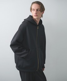 CULLNI クルニ メンズ M 黒 ジャケット 長袖 ジップパーカー CULLNI（クルニ）の「23-AW-011 Front Zip Blouson Attached