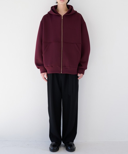 CULLNI】別注 Oversize Big Parka/別注 オーバーサイズジップパーカー