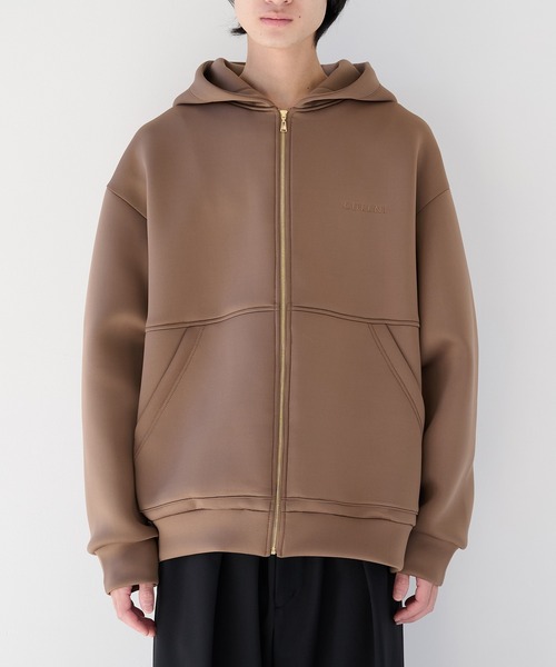 CULLNI】別注 Oversize Big Parka/別注 オーバーサイズジップパーカー