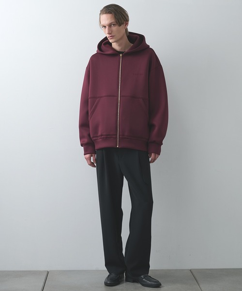 CULLNI】別注 Oversize Big Parka/別注 オーバーサイズジップパーカー