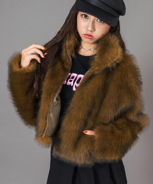 A'K-POPさん専用 ファーライクダブルジップブルゾン ファーライクダブルジップブルゾン – ANDOR ONLINE