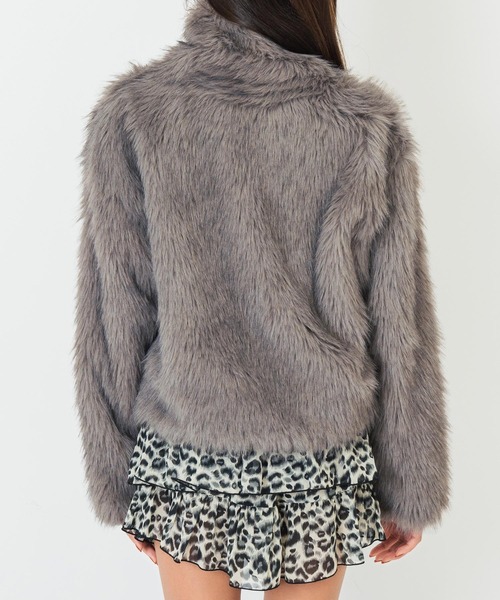 A'K-POPさん専用 ファーライクダブルジップブルゾン セール】ダブル ジップ ファー ブルゾン（ブルゾン）｜ANAP GiRL