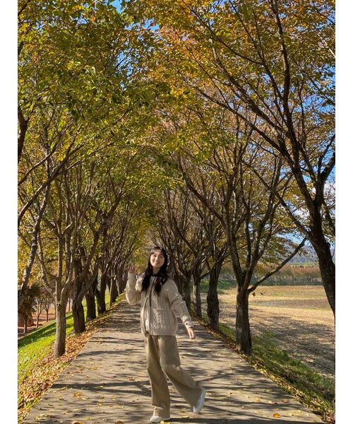MUSINSA STANDARD WOMAN（ムシンサスタンダードウーマン）の「ウィメンズツーピンタックワイドチノパンツ[ベージュ]（その他パンツ・レディース・その他・24/25/29/28/27/26/30）」の14枚目の写真