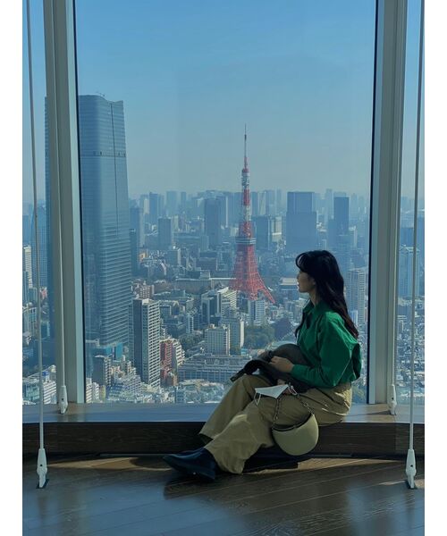 MUSINSA STANDARD WOMAN（ムシンサスタンダードウーマン）の「ウィメンズツーピンタックワイドチノパンツ[ベージュ]（その他パンツ・レディース・その他・24/25/29/28/27/26/30）」の16枚目の写真