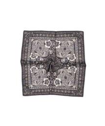 AAKAM | Skull Printed Scarf (Brown)(バンダナ/スカーフ)