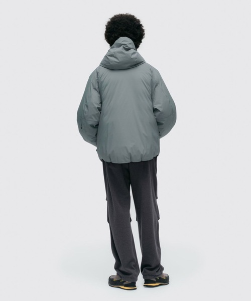 WILD THINGS(ワイルドシングス)の「WILD THINGS/ワイルドシングス REPELEX MAKALU JACKET 河田フェザー マカルリペレックス ダブルジップジャケット(ダウンジャケット/コート・メンズ・ブラック/グレー・M/L)」の6枚目の写真