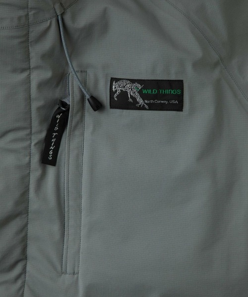 WILD THINGS(ワイルドシングス)の「WILD THINGS/ワイルドシングス REPELEX MAKALU JACKET 河田フェザー マカルリペレックス ダブルジップジャケット(ダウンジャケット/コート・メンズ・ブラック/グレー・M/L)」の9枚目の写真