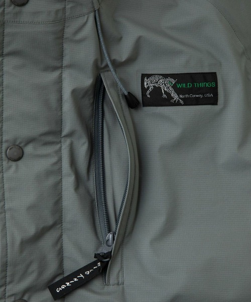 WILD THINGS(ワイルドシングス)の「WILD THINGS/ワイルドシングス REPELEX MAKALU JACKET 河田フェザー マカルリペレックス ダブルジップジャケット(ダウンジャケット/コート・メンズ・ブラック/グレー・M/L)」の10枚目の写真