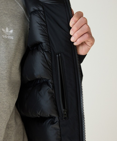 WILD THINGS(ワイルドシングス)の「WILD THINGS/ワイルドシングス REPELEX MAKALU JACKET 河田フェザー マカルリペレックス ダブルジップジャケット(ダウンジャケット/コート・メンズ・ブラック/グレー・M/L)」の20枚目の写真