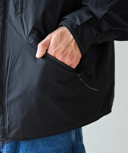 WILD THINGS(ワイルドシングス)の「WILD THINGS/ワイルドシングス REPELEX MAKALU JACKET 河田フェザー マカルリペレックス ダブルジップジャケット(ダウンジャケット/コート・メンズ・ブラック/グレー・M/L)」の15枚目の写真