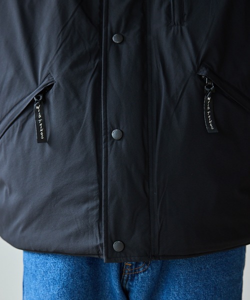 WILD THINGS(ワイルドシングス)の「WILD THINGS/ワイルドシングス REPELEX MAKALU JACKET 河田フェザー マカルリペレックス ダブルジップジャケット(ダウンジャケット/コート・メンズ・ブラック/グレー・M/L)」の17枚目の写真