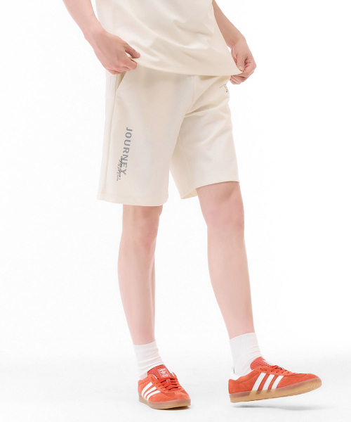 CHASECULT(チェイスカルト)の「男性前面レタリング5部パンツ-アイボリー(その他パンツ・メンズ・オートミール・76/70/82/86)」の4枚目の写真