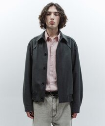 INSILENCE（インサイロンス）の「オリガミステッチウールジャケットブルーグレー（その他アウター）」