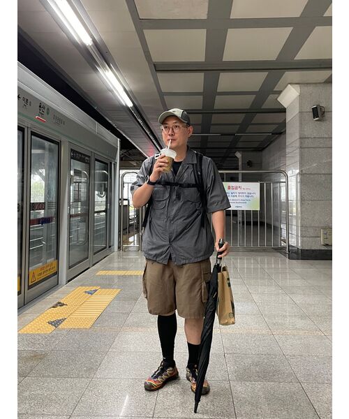 MUSINSA STANDARD（ムシンサスタンダード）の「[クールタンダード] リラックスドスリーブレストップ [ブラック]（Tシャツ/カットソー・メンズ・その他・LARGE/X-LARGE/SMALL/MEDIUM/XXX-LARGE/XX-LARGE）」の9枚目の写真