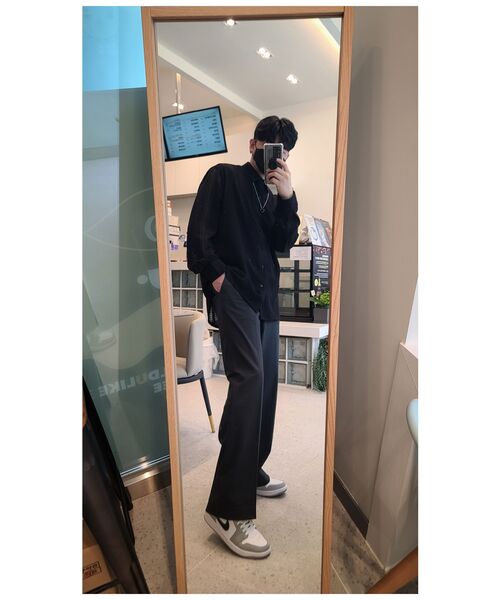 MUSINSA STANDARD（ムシンサスタンダード）の「[クールタンダード] リラックスドスリーブレストップ [ブラック]（Tシャツ/カットソー・メンズ・その他・LARGE/X-LARGE/SMALL/MEDIUM/XXX-LARGE/XX-LARGE）」の13枚目の写真