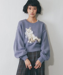 レディースのトップス（ブルー・ネイビー/青色系）ファッション