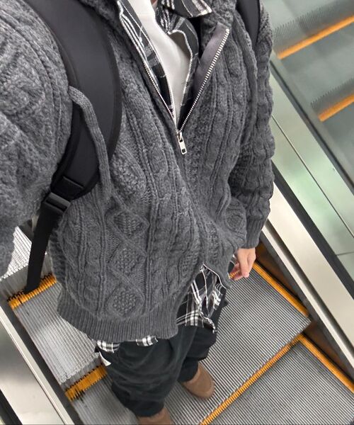 URBANDTYPE(アーバンディタイプ)の「コットンワイドカーゴパンツ_ブラック_PL179(スウェットパンツ・メンズ・その他・2/3/SMALL/MEDIUM/1/LARGE)」の12枚目の写真