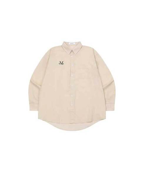 MUCENT(ムセント)の「メラルーズフィットシースルーシャツ 男女共用 (5カラー)(シャツ/ブラウス・レディース・ブラック/ネイビー/アイボリー/ブルー/Beige・1/FREE)」の4枚目の写真