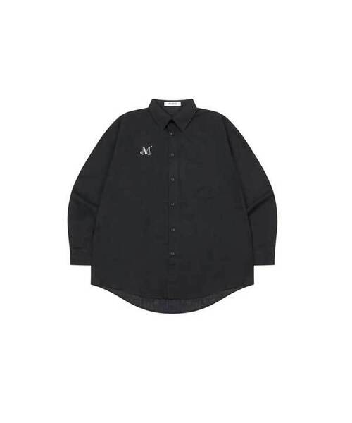 MUCENT(ムセント)の「メラルーズフィットシースルーシャツ 男女共用 (5カラー)(シャツ/ブラウス・レディース・ブラック/ネイビー/アイボリー/ブルー/Beige・1/FREE)」の3枚目の写真