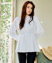 ムラサキスポーツ（ムラサキスポーツ）の「【ムラサキスポーツWEB限定】ウエスト調整付パーカーラッシュガード RIKKA FEMME リッカファム RF6S-4304（ラッシュガード）」