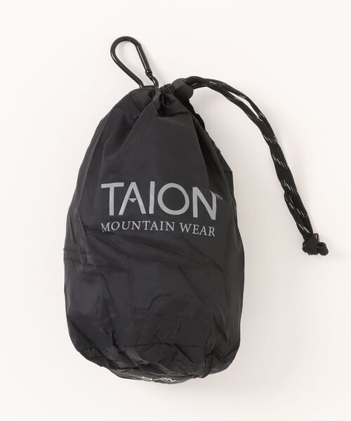 TAION(タイオン)の「TAION/タイオン/Mountain Crew Neck Light Down Jacket(ダウンジャケット/コート・メンズ・ブラック・L/M/XL)」の8枚目の写真