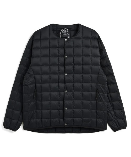 TAION(タイオン)の「TAION/タイオン/Mountain Crew Neck Light Down Jacket(ダウンジャケット/コート・メンズ・ブラック・L/M/XL)」の1枚目の写真