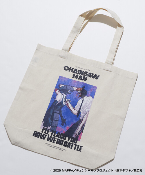 先行受注販売】劇場版「チェンソーマン レゼ篇」プリント トートバッグ