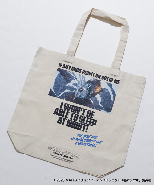 先行受注販売】劇場版「チェンソーマン レゼ篇」プリント トートバッグ