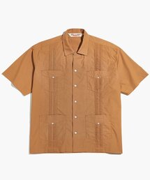 OUTSTANDING（アウトスタンディング）の「GUAYABERA CUBA HALF SHIRTS_BRICK（シャツ/ブラウス・メンズ）」