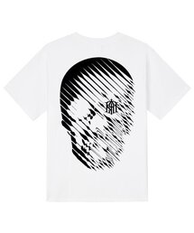 KTW0143 スカルレイン 半袖Tシャツ - ホワイト