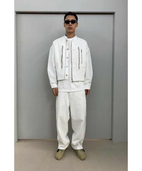 MASSNOUN(マスノウン)の「CURVED BALLOON DENIM MFHJP001-WT(デニムパンツ・レディース・その他・LARGE/MEDIUM/X-LARGE)」の16枚目の写真