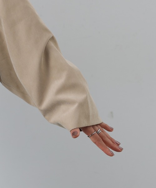 COLONY 2139（コロニートゥーワンスリーナイン）の「ピーチボンバージャケット（ブルゾン・レディース・ベージュ/アイボリー・FREE）」の17枚目の写真