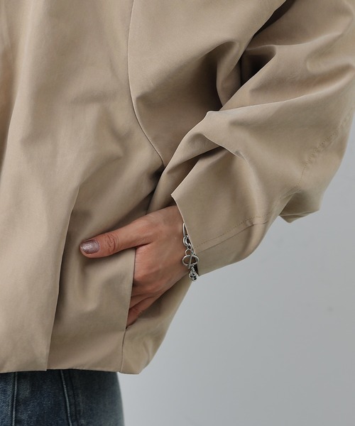 COLONY 2139（コロニートゥーワンスリーナイン）の「ピーチボンバージャケット（ブルゾン・レディース・ベージュ/アイボリー・FREE）」の8枚目の写真