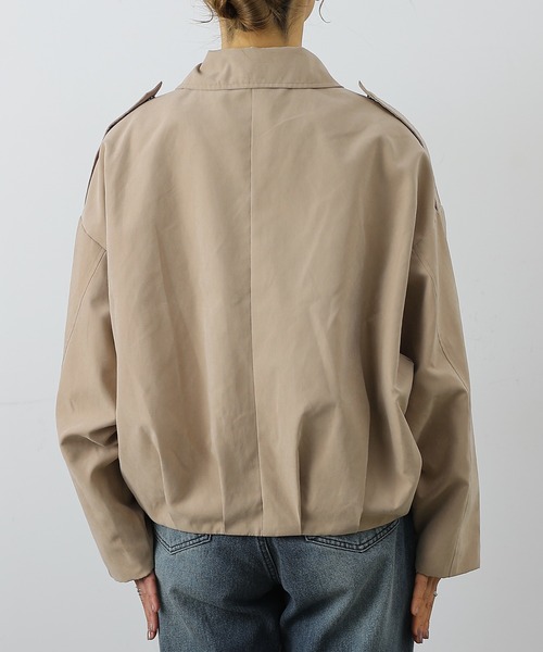 COLONY 2139（コロニートゥーワンスリーナイン）の「ピーチボンバージャケット（ブルゾン・レディース・ベージュ/アイボリー・FREE）」の14枚目の写真