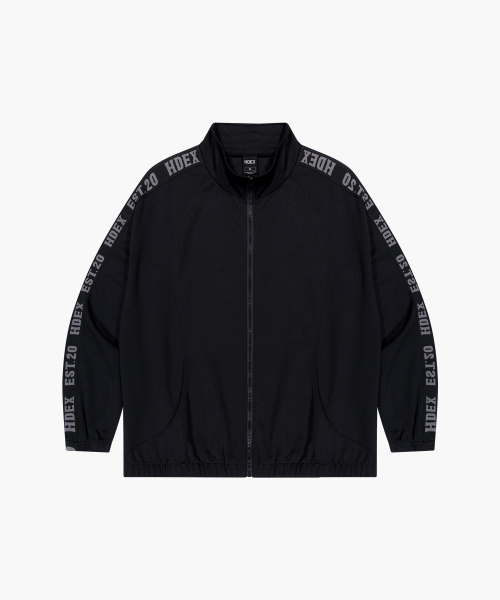 HDEX（エイチデックス）の「テープメッシュトラックジャケット(ブラック)（ジャージ・メンズ・ブラック・MEDIUM/LARGE/X-LARGE/2XL）」の2枚目の写真