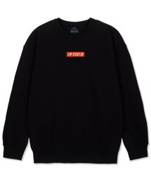 エイピースタジオ オーバーサイズ スウェット_ブラック